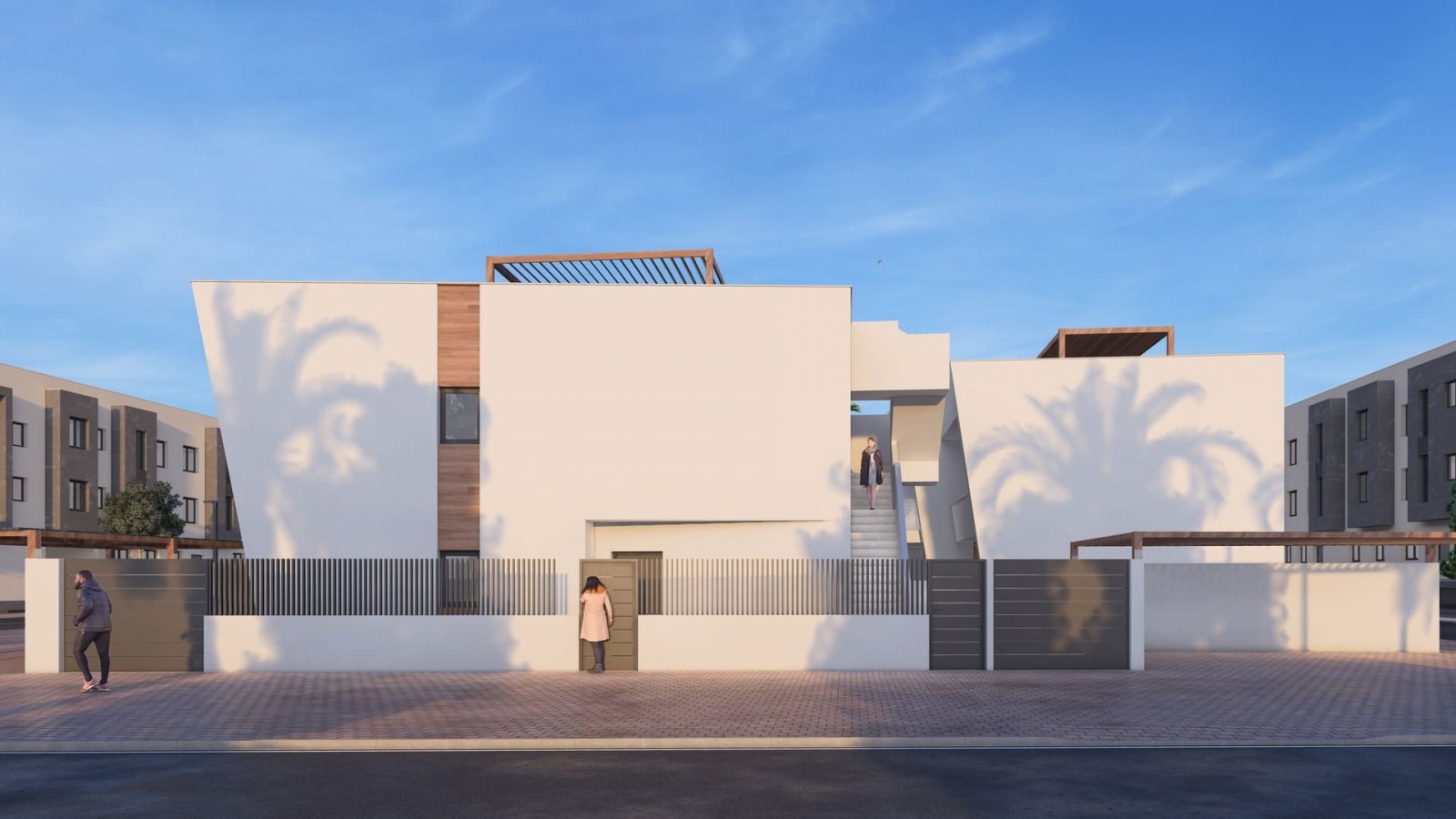 Im charmanten Ort Torre-Pacheco gelegen, bietet diese Wohnanlage eine Auswahl von 24 High-Bungalow- und Low-Bungalow-Wohnungen. Diese Immobilien sind