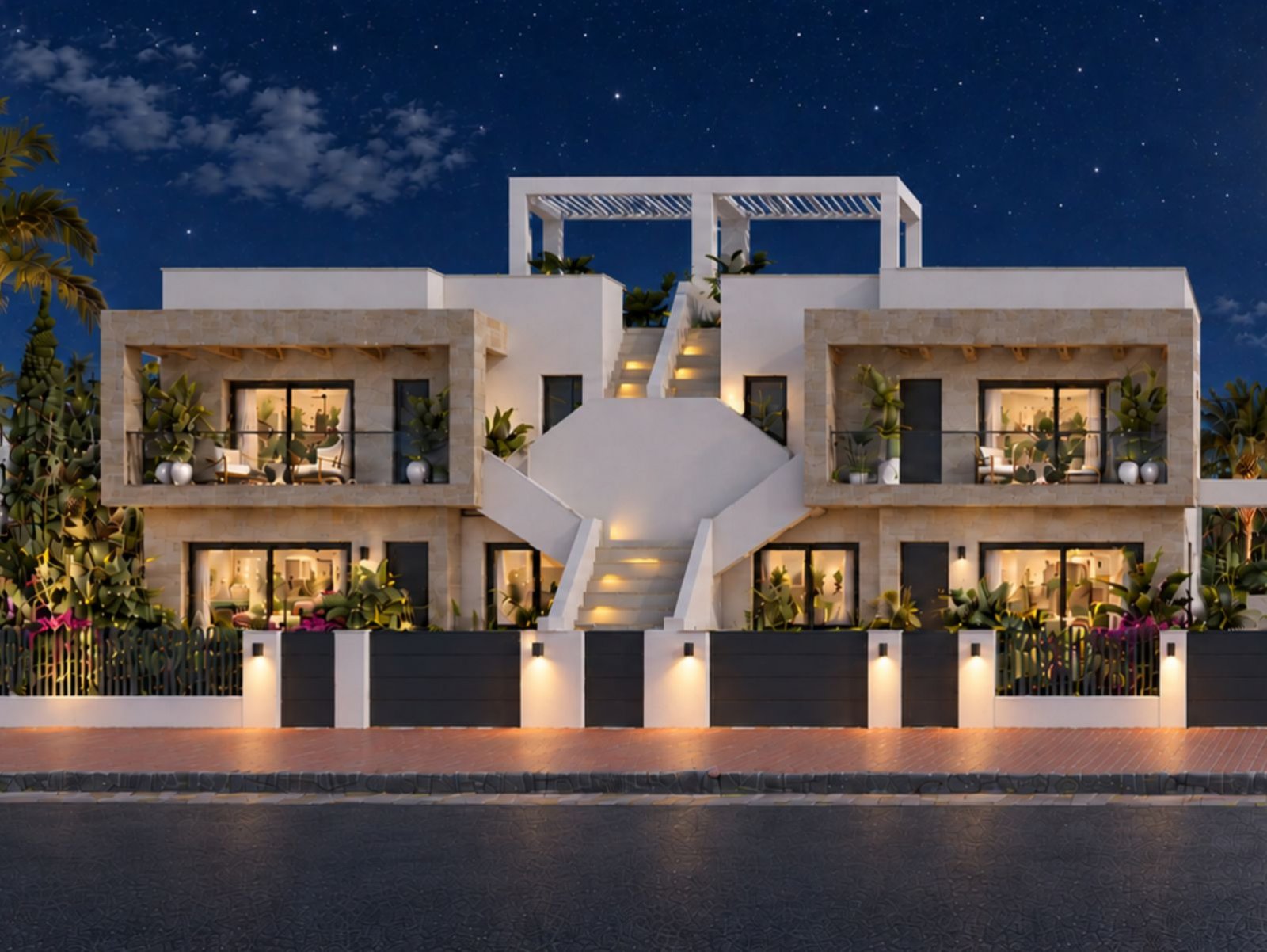  In der charmanten Stadt San Pedro del Pinatar gelegen, bietet diese Wohnanlage eine exklusive Auswahl von 10 High-Bungalow- und Low-Bungalow-Immobili