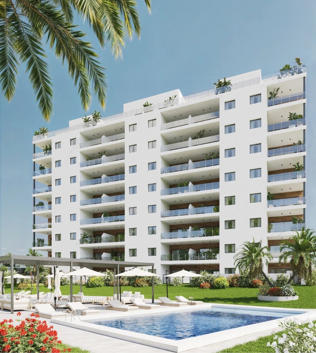 In der pulsierenden Stadt Benidorm gelegen, bietet diese exklusive Wohnanlage eine Auswahl von 52 Immobilien, die darauf ausgelegt sind, die Bedürfni