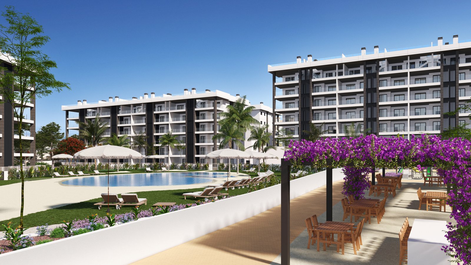 Torrevieja:  In der schönen Stadt Torrevieja gelegen, bietet diese Wohnanlage eine Vielzahl von Wohnmöglichkeiten, die auf unterschiedliche Bedürfnisse und Lebens 