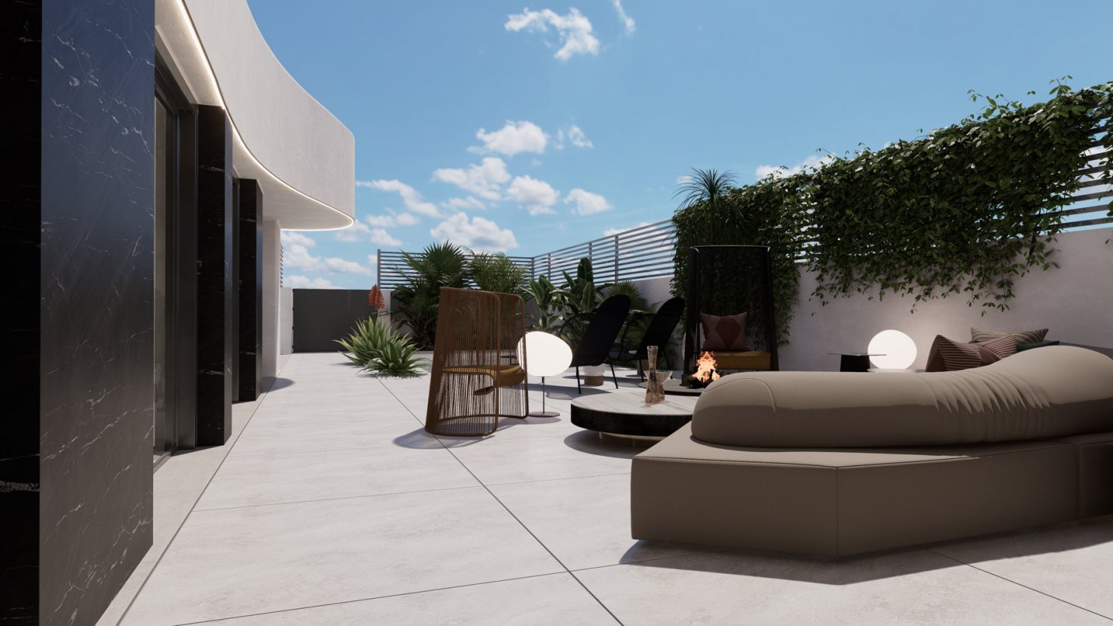Wir stellen eine exklusive neue Wohnanlage in Rojales vor, die aus 41 luxuriösen freistehenden Villen besteht. Jede Villa bietet ca. 125 m² Wohnfläch