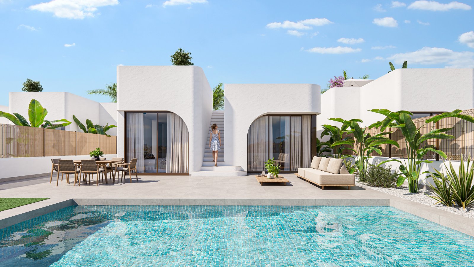 Los Alcazares:  In der charmanten Stadt Los Alcázares gelegen, bietet dieses freistehende Chalet eine einzigartige Gelegenheit, das Leben an der Küste zu genießen. M 