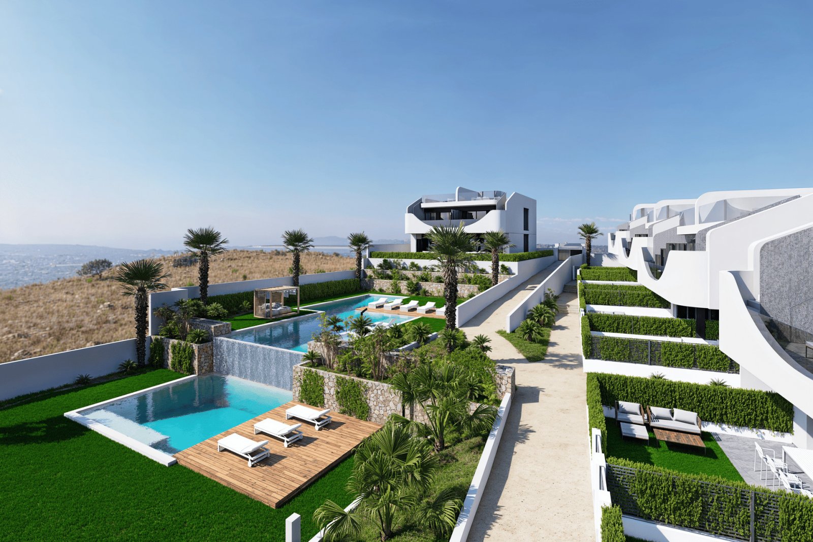 In der charmanten Umgebung von San Miguel de Salinas gelegen, bietet diese exklusive Sammlung von 33 Immobilien ein einzigartiges Wohnerlebnis. Mit O