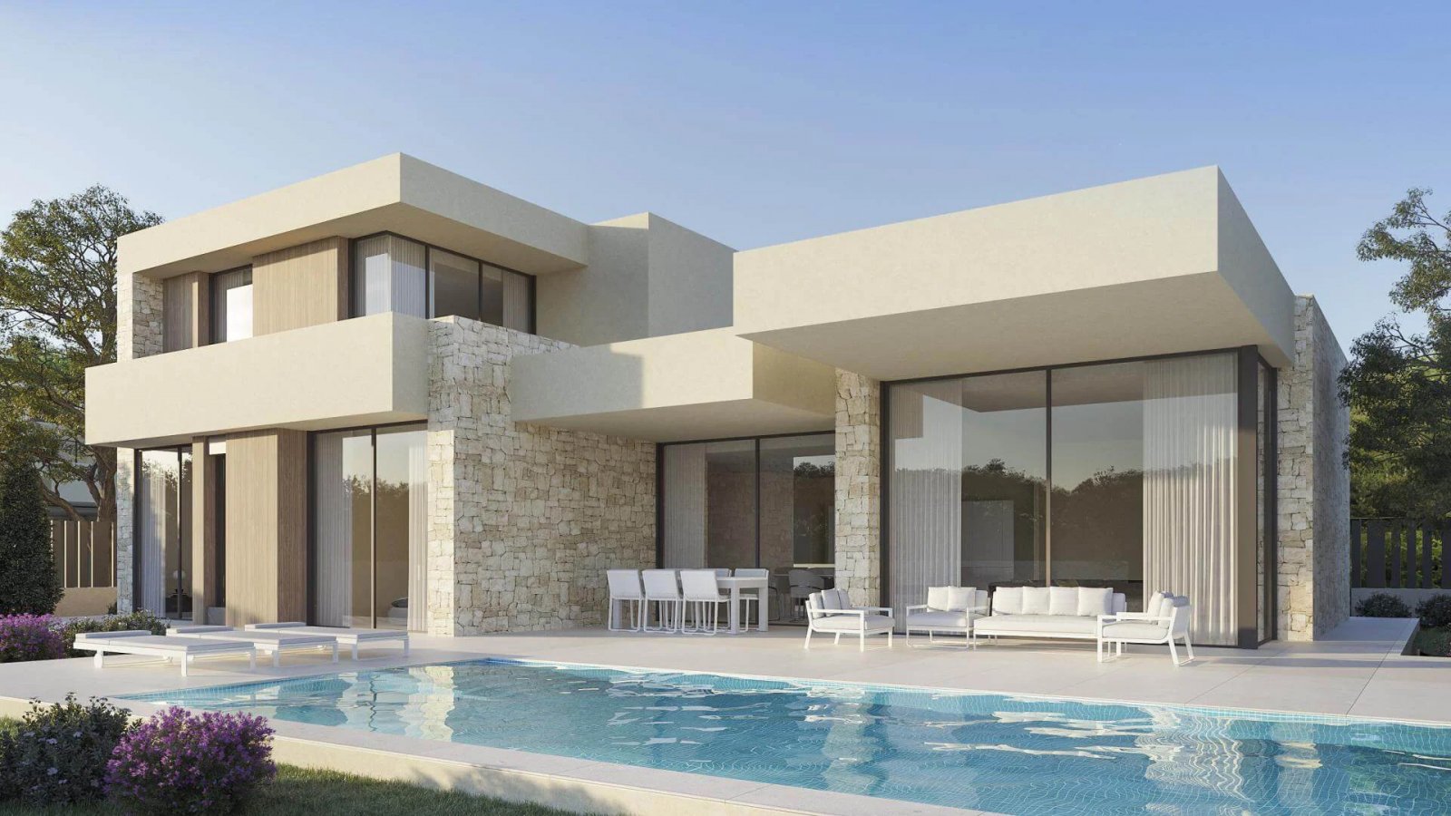 Diese exklusive Villa befindet sich in der charmanten Stadt Dénia und bietet eine privilegierte Umgebung für diejenigen, die ein Zuhause an der Costa