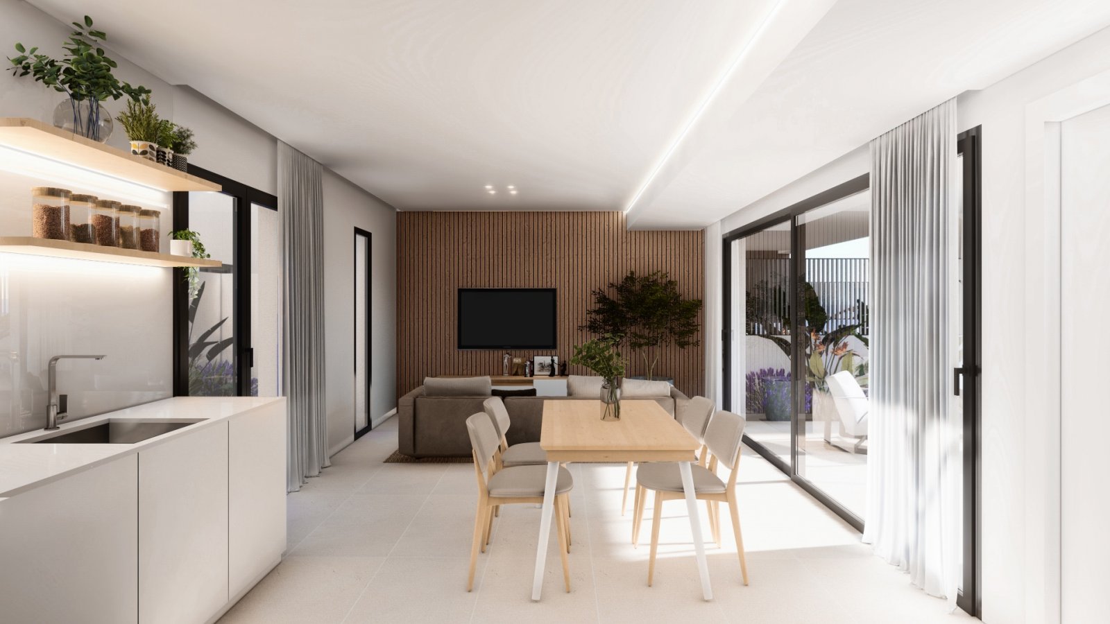 In der charmanten Stadt San Pedro del Pinatar gelegen, bietet diese exklusive Sammlung von 12 Bungalows die perfekte Kombination aus Komfort und Stil