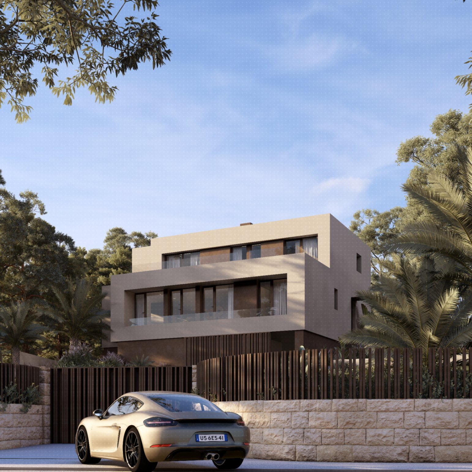 Diese atemberaubende Villa mit 430 m² befindet sich in einer erstklassigen Lage in Santa Ponça auf einem großzügigen 1.510 m² großen Grundstück und w