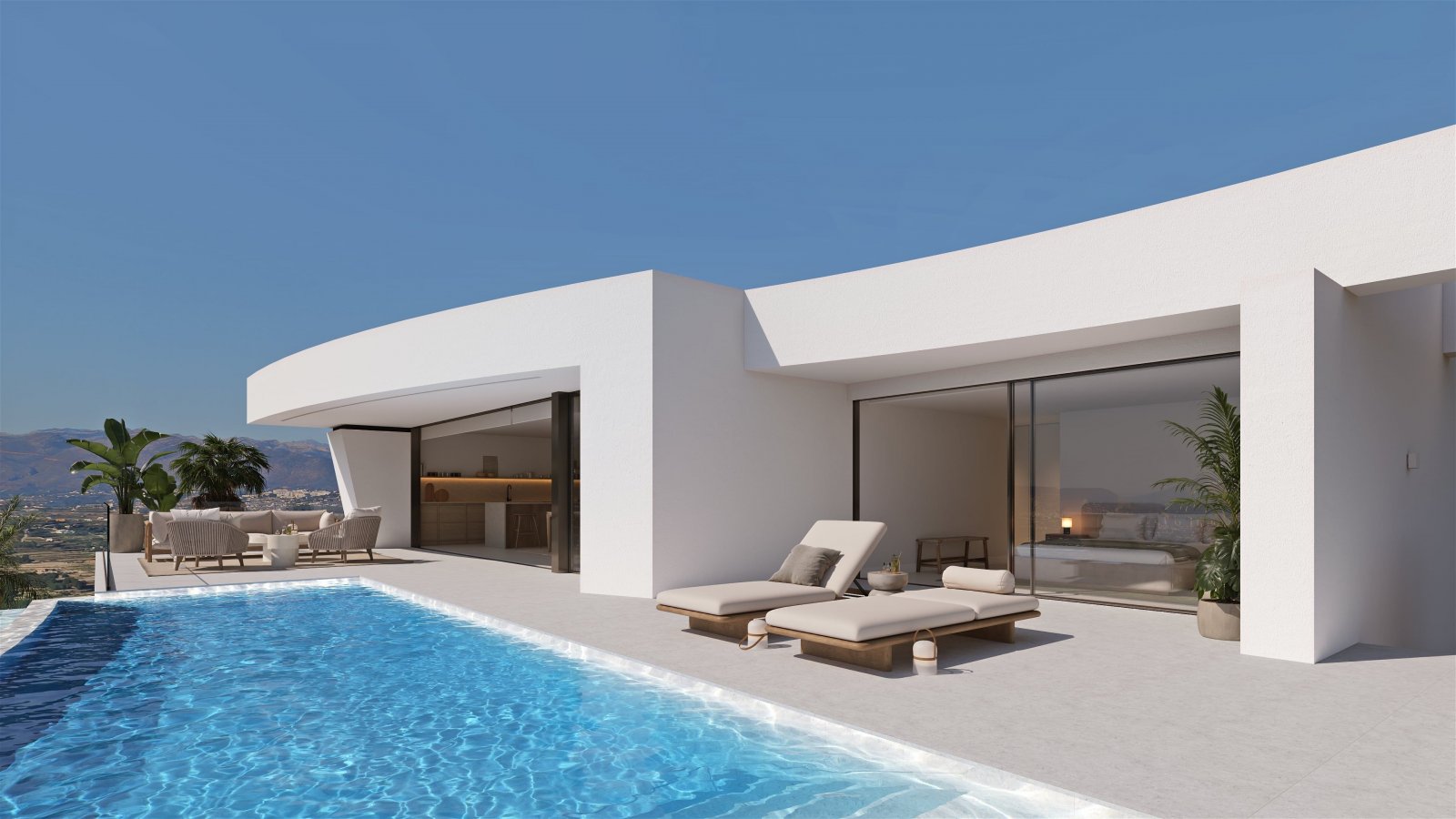 In der exklusiven Gegend von Cumbre del Sol gelegen, bietet diese Villa ein einzigartiges Wohnerlebnis mit Meerblick. Die Immobilie, die für diejenig