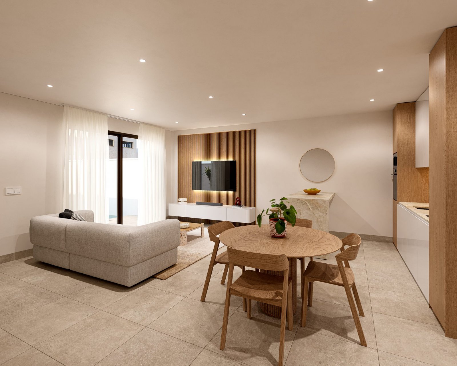 In der charmanten Stadt Torre-Pacheco gelegen, bietet diese Wohnanlage eine hervorragende Option für diejenigen, die ein Zuhause in einer ruhigen und