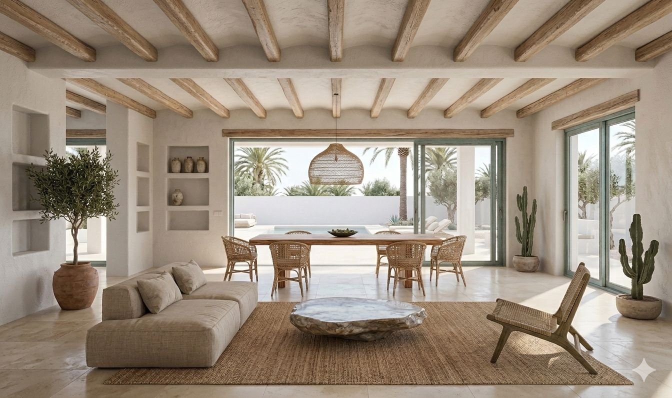 Eine seltene Gelegenheit, ein maßgeschneidertes Luxushaus in einer der begehrtesten Wohngegenden von Sitges zu bauen. Das Grundstück umfasst eine