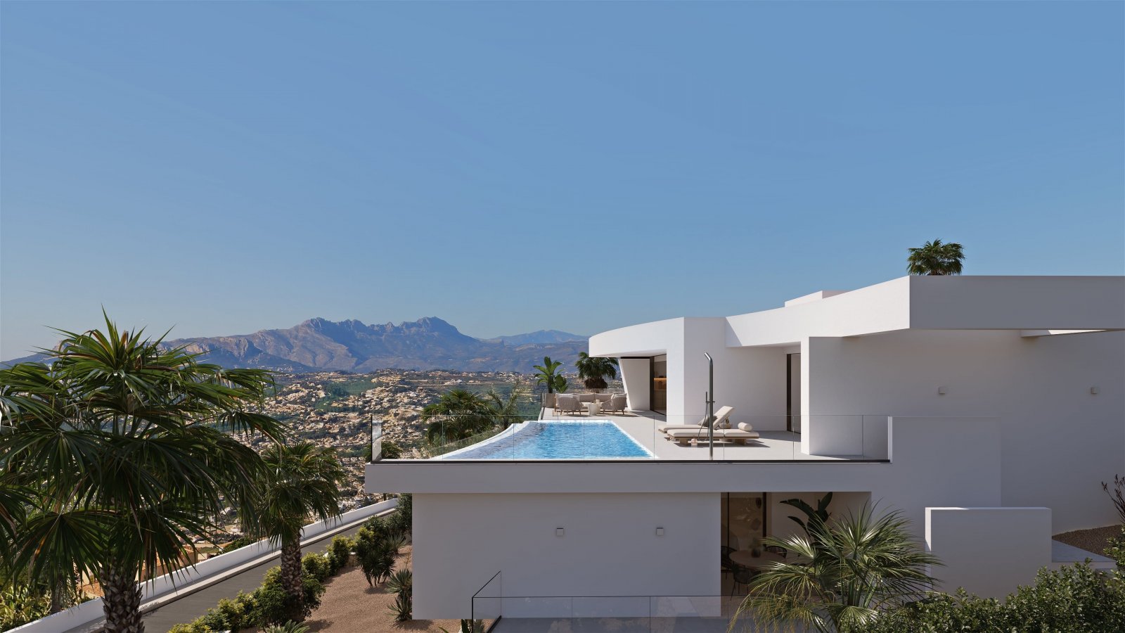 In der exklusiven Gegend von Cumbre del Sol gelegen, bietet diese Villa ein einzigartiges Wohnerlebnis mit Meerblick. Die Immobilie, die für diejenig