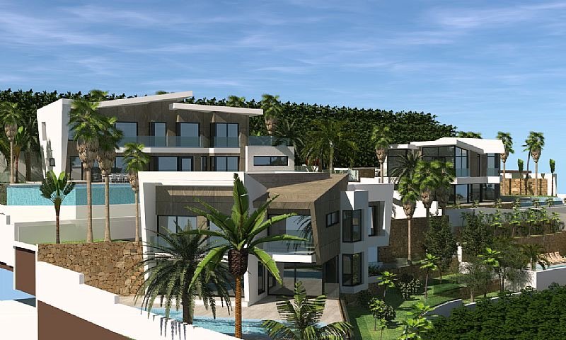 Diese Villa befindet sich in der wunderschönen Stadt Calpe und bietet ein einzigartiges Wohnerlebnis mit Meerblick. Sie wurde für diejenigen entworfe