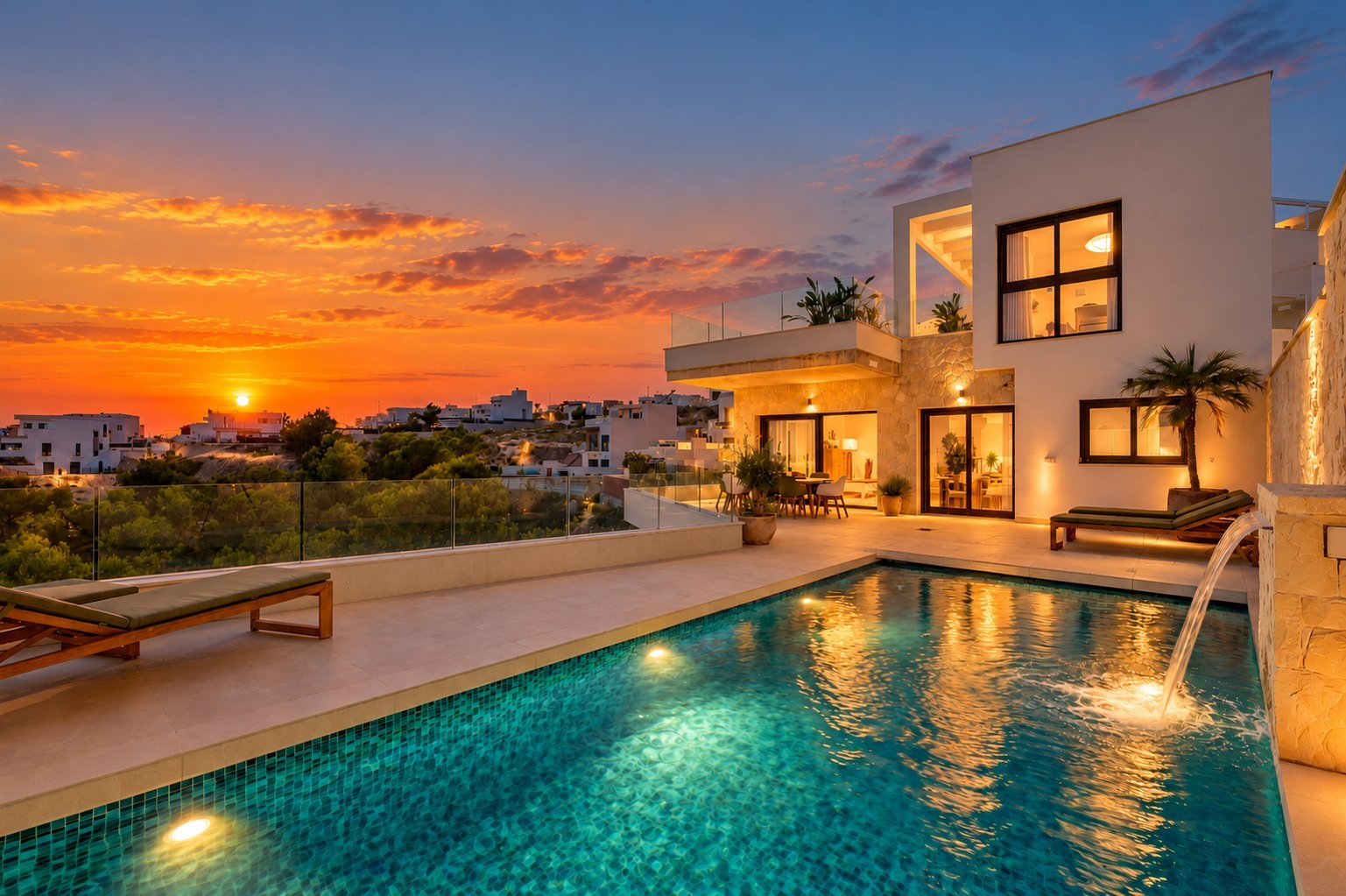 Villa exclusive à vendre à San Miguel de Salinas | Vue panoramique sur la mer | Piscine privée chauffée | Costa Blanca Sud

 
