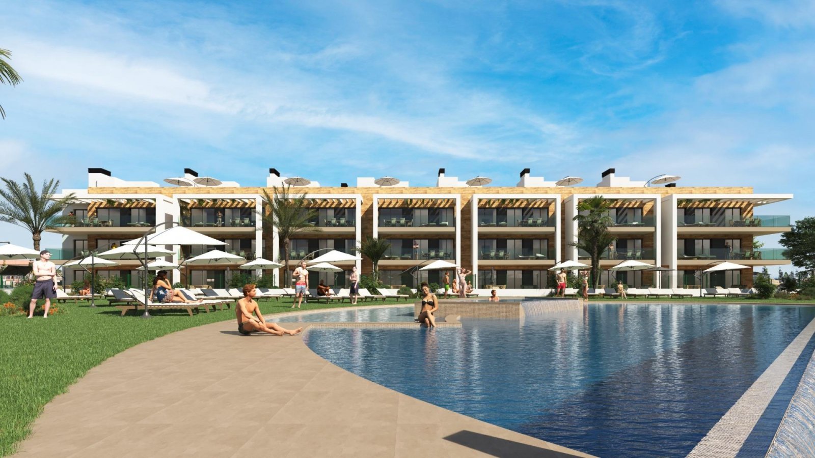 
												NEUE WOHNANLAGE IN DER NÄHE VON LA SERENA GOLF, LOS ALCAZARES

Dieser erstaunliche Komplex wird aus 244 Wohnungen mit 2 und 3 Schlafzimme