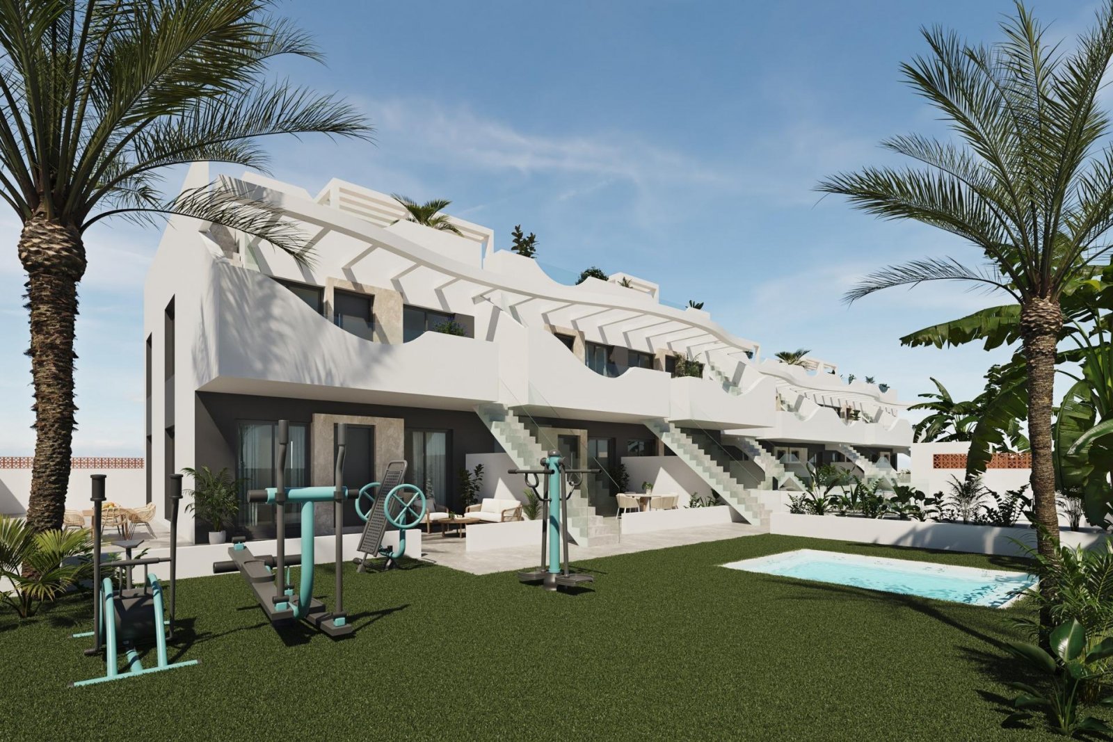 
												Exklusive Neubaubungalows in Pilar de la Horadada - Einzigartiger Stil und privilegierte Lage

Ein einzigartiger Stil, der Ihr neues Zuha