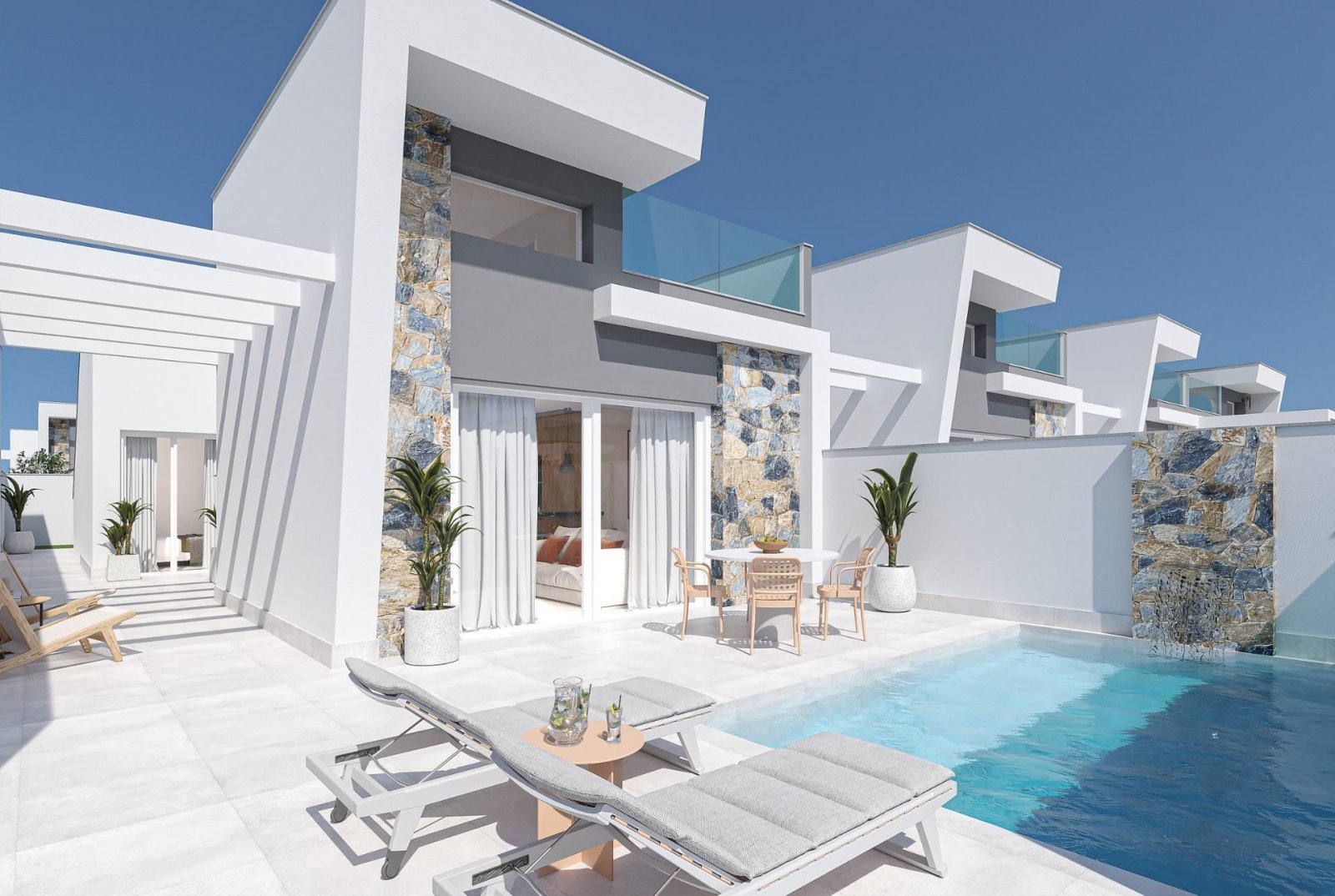 
												Moderne Neubau-Villen in Los Alcázares - nur 1,5km zum Strand! 

Luxuriöses Wohnen in Strandnähe
Entdecken Sie diese exklusive Wohnanlage