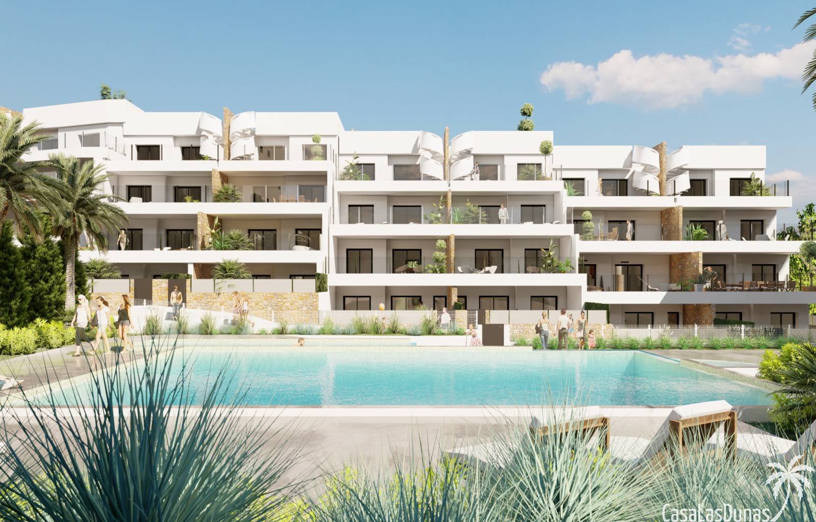  Neue Phase! Dieses moderne Bauprojekt befindet sich in einer luxuriösen Gegend von Orihuela Costa und ist von drei herrlichen Golfplätzen umgeben. De