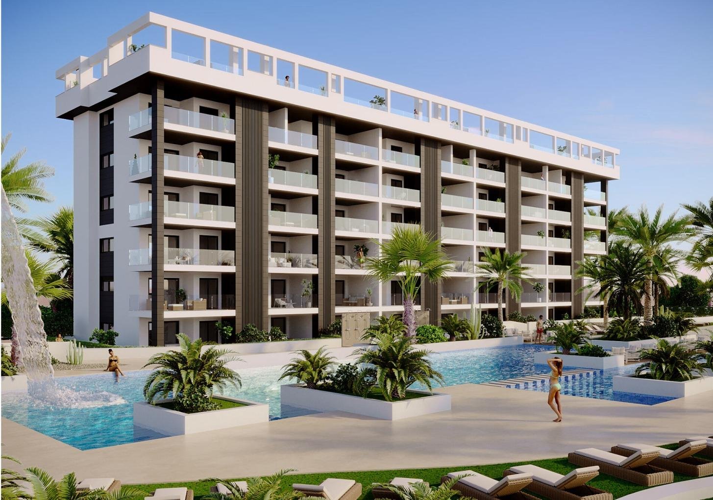 
												NEU GEBAUTE, GESCHLOSSENE WOHNANLAGE IN LA MATA, TORREVIEJA - NUR 700M VOM STRAND ENTFERNT.

New Build Wohnanlage von 362 Wohnungen mit g