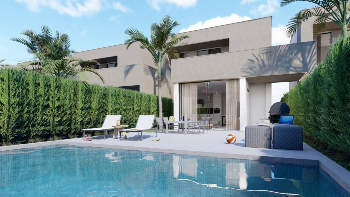 
												NEU GEBAUTE VILLEN IN LOS URRUTIAS, MURCIA

Neubau einer modernen Villa in 200m Entfernung vom Strand.  Die helle Villa bauen über 2 Etag