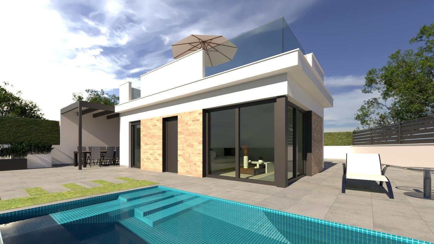 
												Neubauvillen mit privatem Pool in Los Alcázares, Costa Cálida

Exklusive moderne Villen nur 700 Meter vom Meer entfernt
Entdecken Sie die