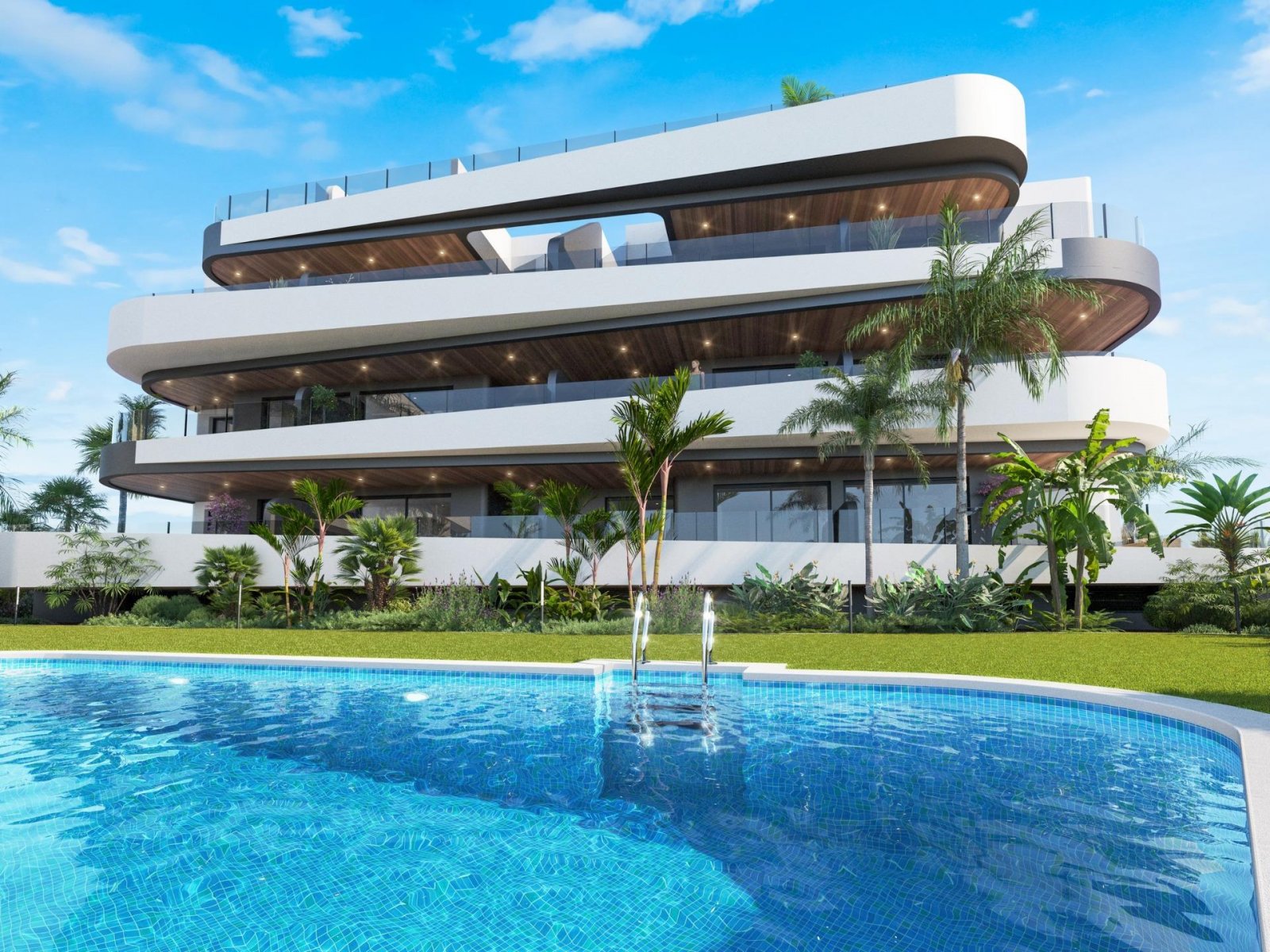 
												Neubauwohnungen an der Frontlinie des Golfplatzes La Serena in Los Alcázares

Moderne Apartments und Villen direkt am Golfplatz an der Co