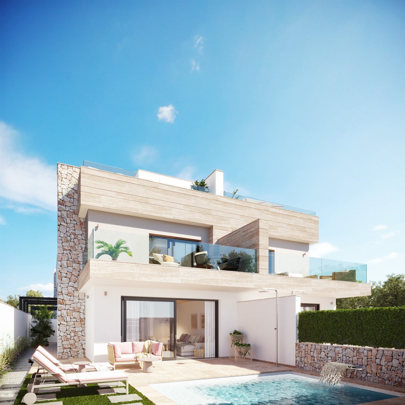 
												Moderne Neubau-Villen zum Verkauf in San Pedro del Pinatar – in der Nähe des Strandes und des Stadtzentrums

Exklusives Wohnprojekt an de