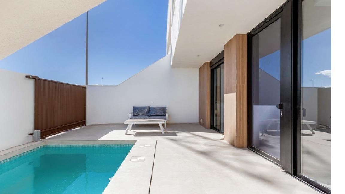 
												Neubau-Bungalows mit privatem Pool in Santiago de la Ribera

Moderne Wohnungen nur 800 m vom Strand entfernt
Entdecken Sie diese exklusiv