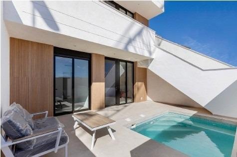
												Neubau-Bungalows mit privatem Pool in Santiago de la Ribera

Moderne Wohnungen nur 800 m vom Strand entfernt
Entdecken Sie diese exklusiv