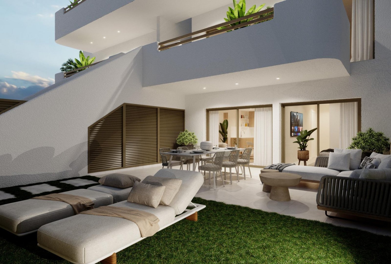 
												Neubau-Bungalows in San Pedro del Pinatar - Modernes Wohnen am Meer

Exklusive Wohnanlage mit modernen Bungalows
Entdecken Sie diese neue