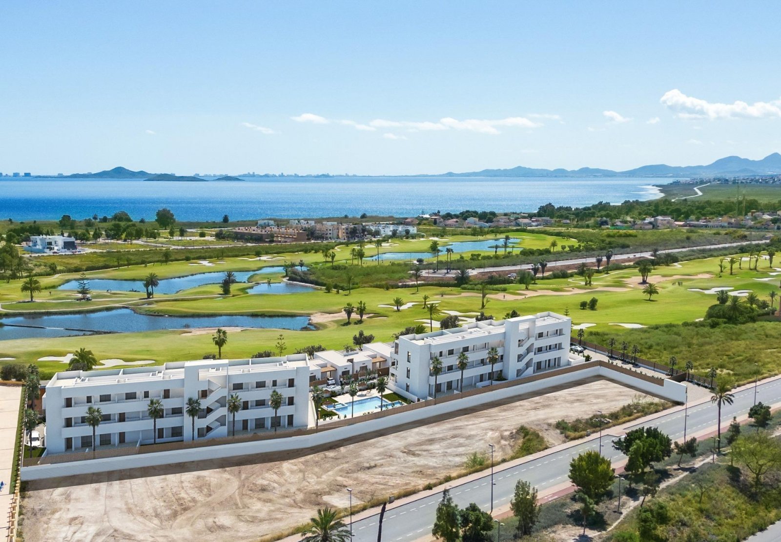 
												NEUBAU WOHNUNG IN „LA SERENA GOLFPLATZ“ LOS ALCAZARES - 

Die Neubausiedlung besteht aus 32 Wohnungen und Penthäusern mit 2 und 3 Schlafz