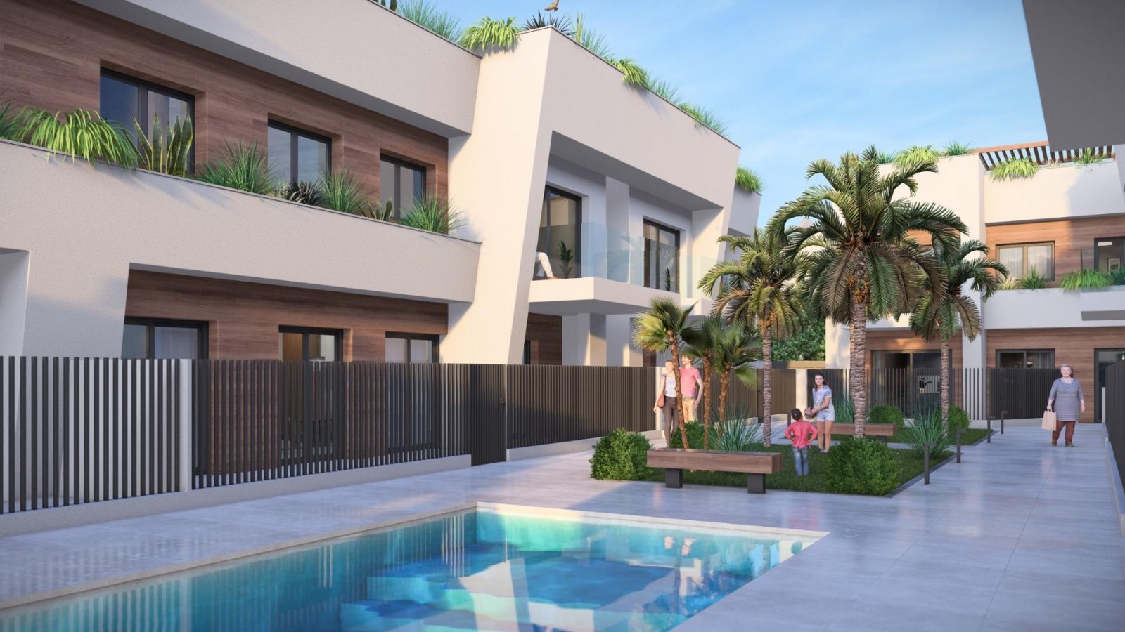 
												Neubau Häuser in Torre-Pacheco, Costa Cálida

Moderne Bungalows mit außergewöhnlicher Ausstattung
Entdecken Sie eine neue Wohnanlage in T