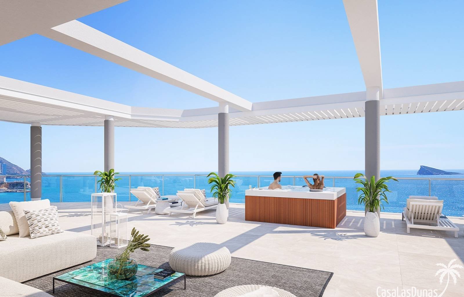  Dieses prächtige moderne Neubauprojekt befindet sich in Benidorm, alle Annehmlichkeiten sind zu Fuß erreichbar. Das Projekt besteht aus Apartments mi