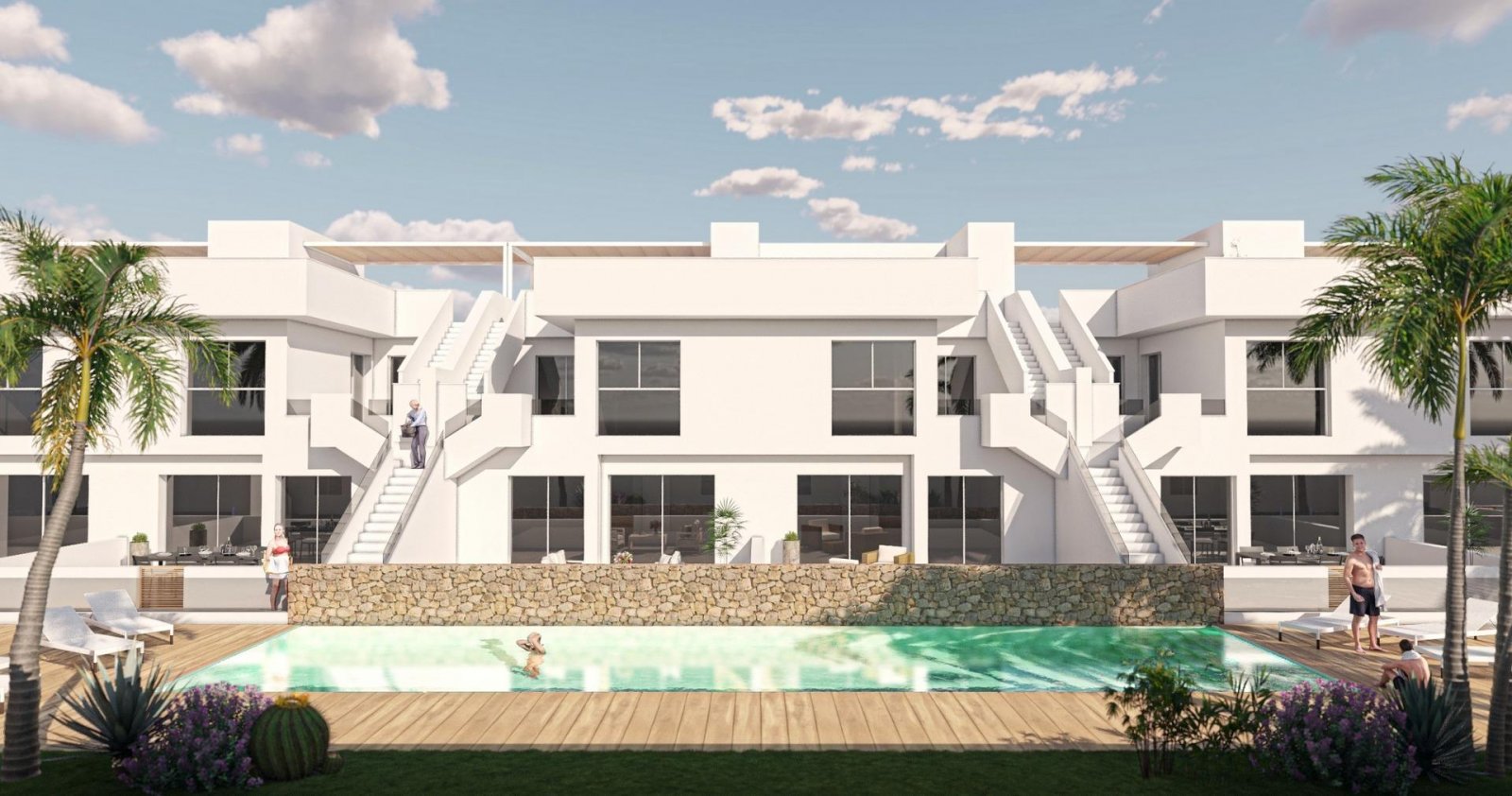 
												Neubau einer Bungalow-Wohnanlage in Pilar de la Horadada

Exklusive moderne Bungalows in Pilar de la Horadada
Diese neue Wohnanlage biete