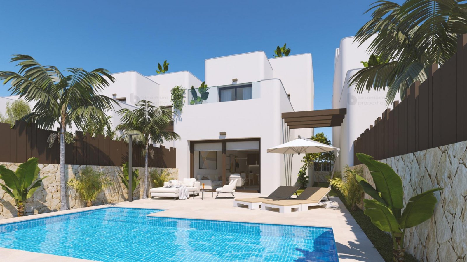 
												NEU GEBAUTE VILLEN IN MIL PALMERAS

Neubau von Villen in Mila Palmeras, die entworfen wurden, um das mediterrane Klima zu genießen. 
Jede