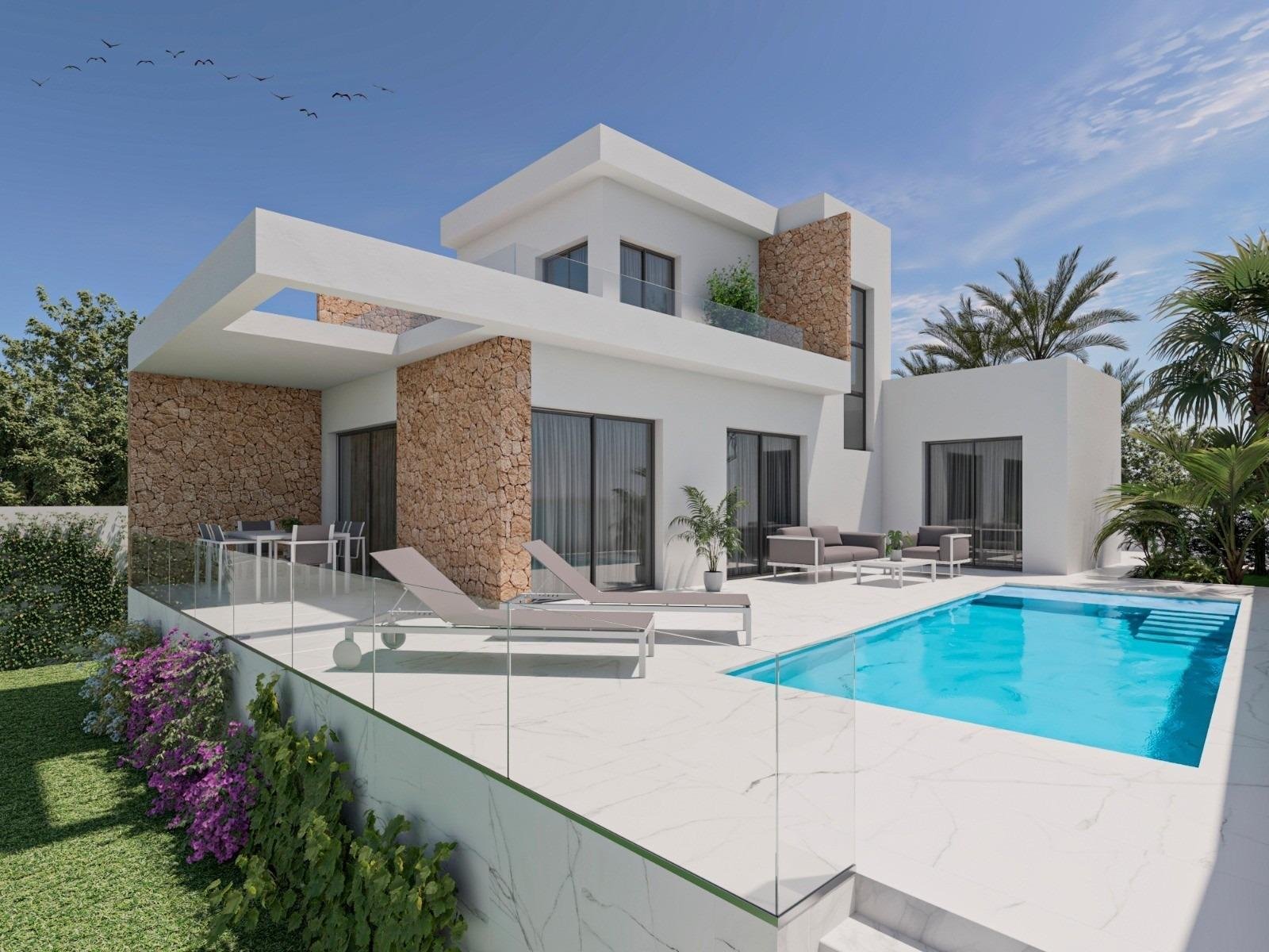 
												NEUBAU VILLEN IN SAN FULGENCIO

New Build Wohn von 3 Moderne Villen in San Fulgencio.

Villen bauen auf den Parzellen von 500 m2 und befi