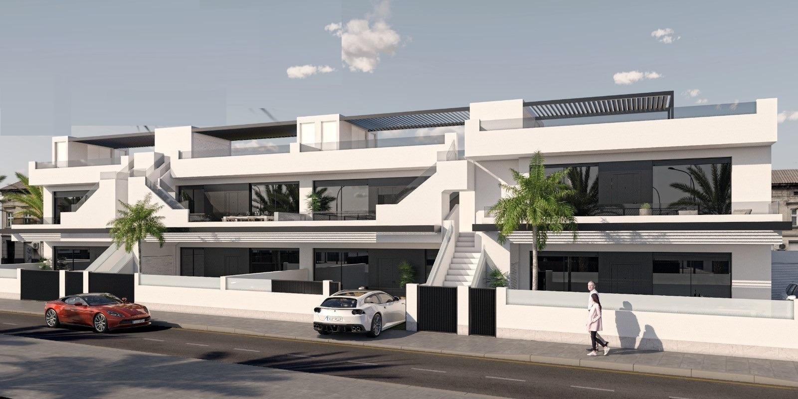 
												NEU GEBAUTE BUNGALOWWOHNUNGEN IN SAN PEDRO DEL PINATAR

Neubau-Wohnanlage mit schönen modernen 3-Schlafzimmer-Bungalowwohnungen in San Pe