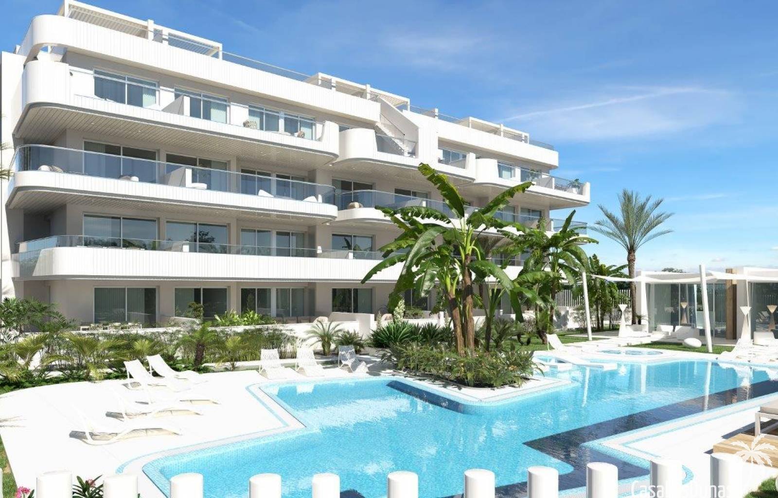  In der Nähe der wunderschönen Sandstrände der Orihuela Costa und nur wenige Schritte vom Einkaufszentrum La Zenia Boulevard entfernt befindet sich di