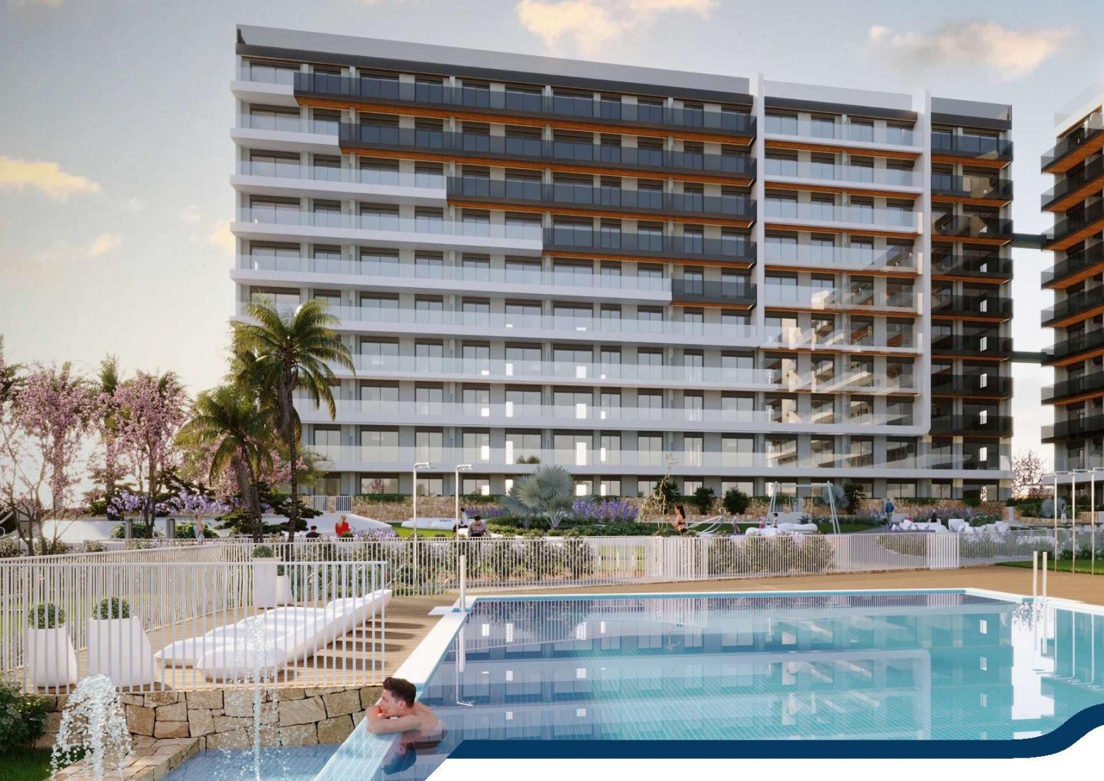 
												NEU GEBAUTE WOHNANLAGE IN PUNTA PRIMA Neubau-Wohnanlage mit 220 Wohnungen in Punta Prima, Torrevieja. Wohnungen mit 2 und 3 Schlafzimmern