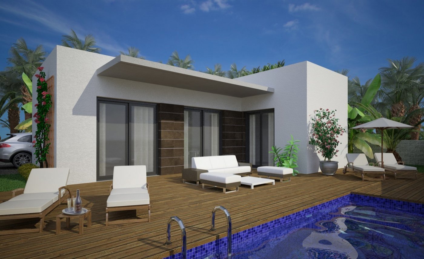 
												FANTASTISCHER NEUBAU, MODERNE VILLA IN BENIJOFAR.
 
Diese 90m2 Neubau-Villa befindet sich in Benijófar, einer privilegierten Gegend der C