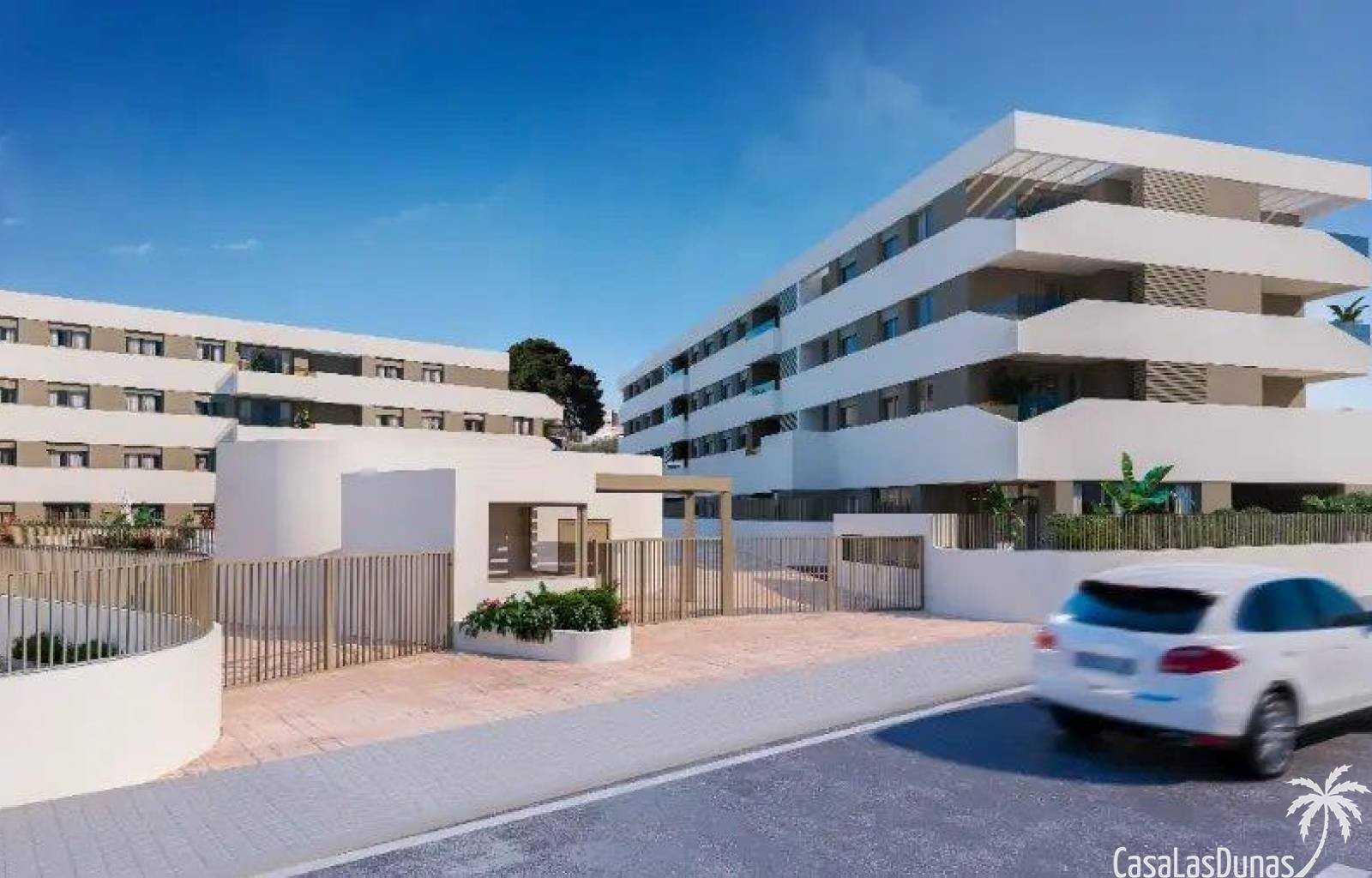  Diese Luxusapartments sind mit 2 oder 3 Schlafzimmern und 1 oder 2 Bädern erhältlich und verfügen alle über einen eigenen Parkplatz. Jede Wohnung ver