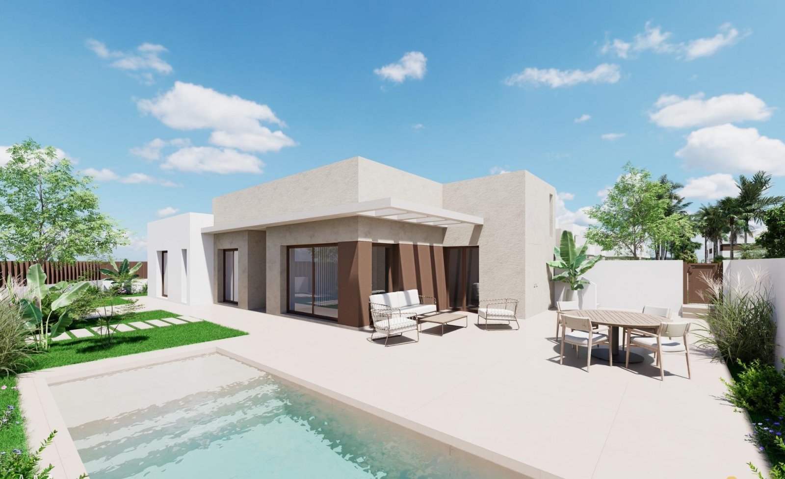 
												Exklusive Villen und Bungalows an der Costa Cálida - Design, Komfort und eine privilegierte Lage

Ein Projekt, das Privatsphäre und Gemei