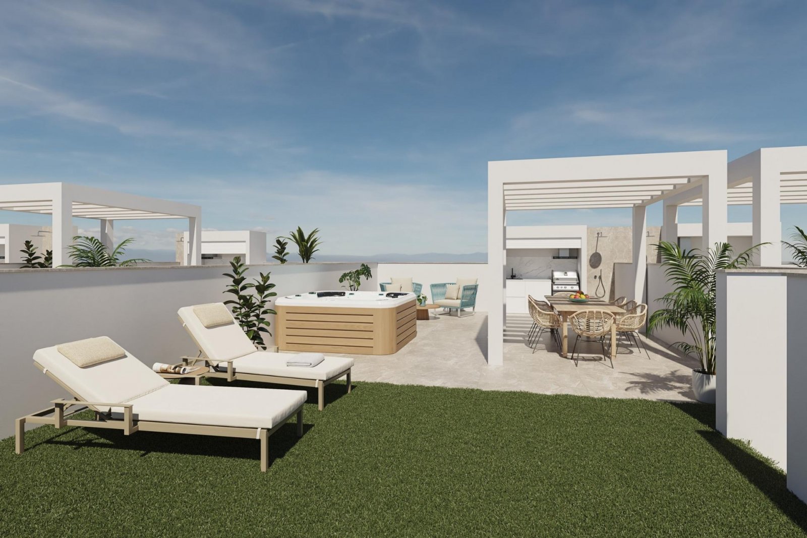 
												Exklusive Neubaubungalows in Pilar de la Horadada - Einzigartiger Stil und privilegierte Lage

Ein einzigartiger Stil, der Ihr neues Zuha