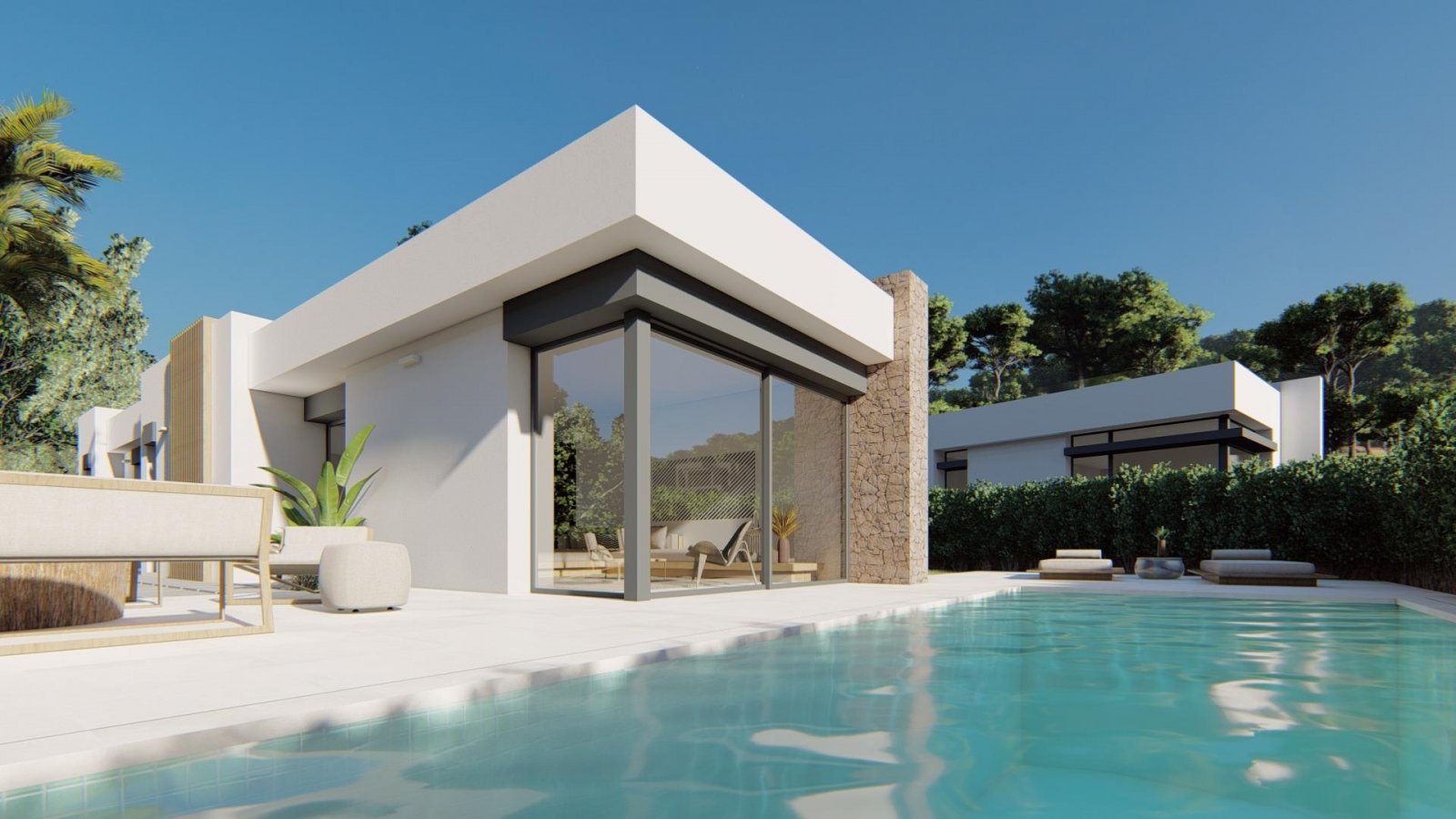 
												Neubau-Villen zum Verkauf im La Manga Club - Luxus-Wohnen in einem prestigeträchtigen Resort

Moderne, geräumige Villen in zentraler Lage