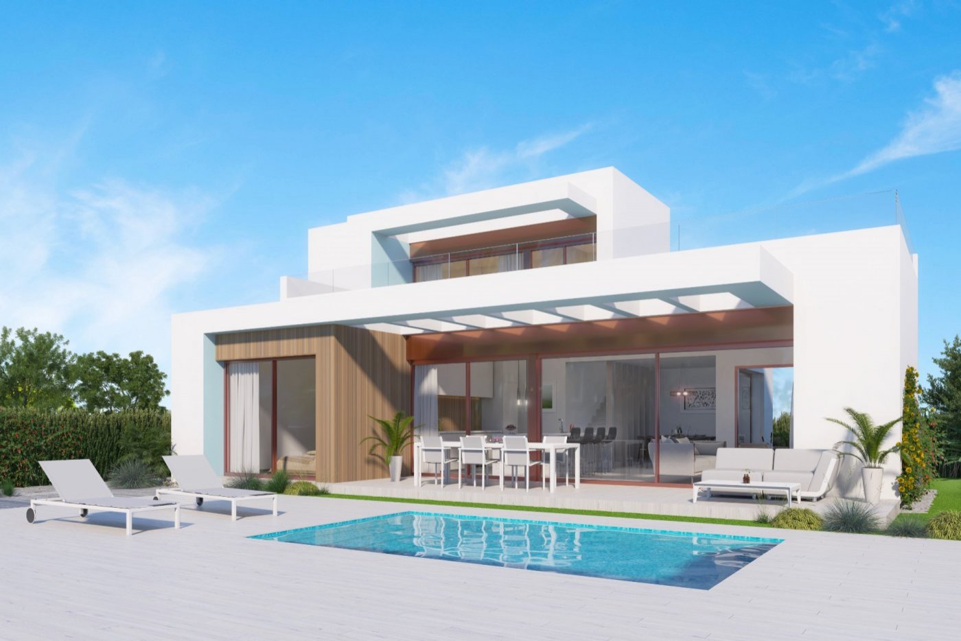 
												NEU GEBAUTE VILLEN IM VISTABELLA GOLF RESORT, ORIHUELA COSTA

 Neubau von Luxusvillen über 2 Etagen im Vistabela Golf Resort, zwischen Sa