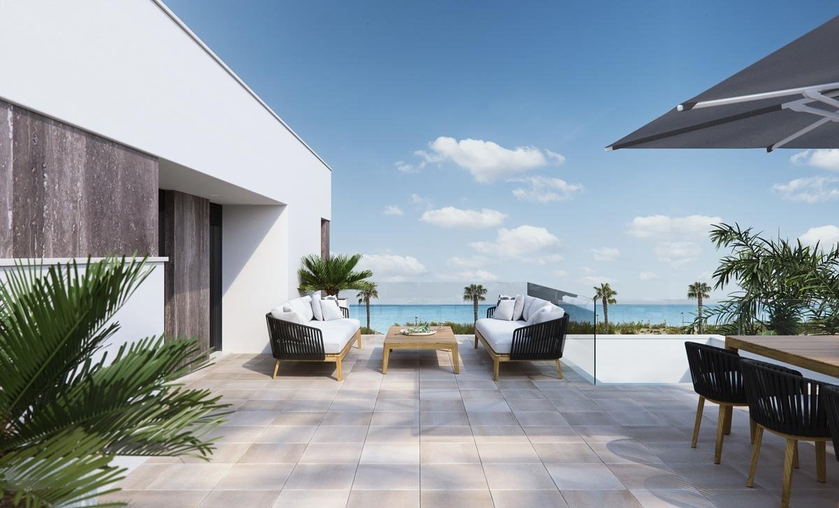 
												NEU GEBAUTE VILLEN IN TORRE DE LA HORADADA

Exklusive Wohnanlage mit 2 Luxusvillen mit Meerblick am Strand &quot;Las Higuericas&quot; in 