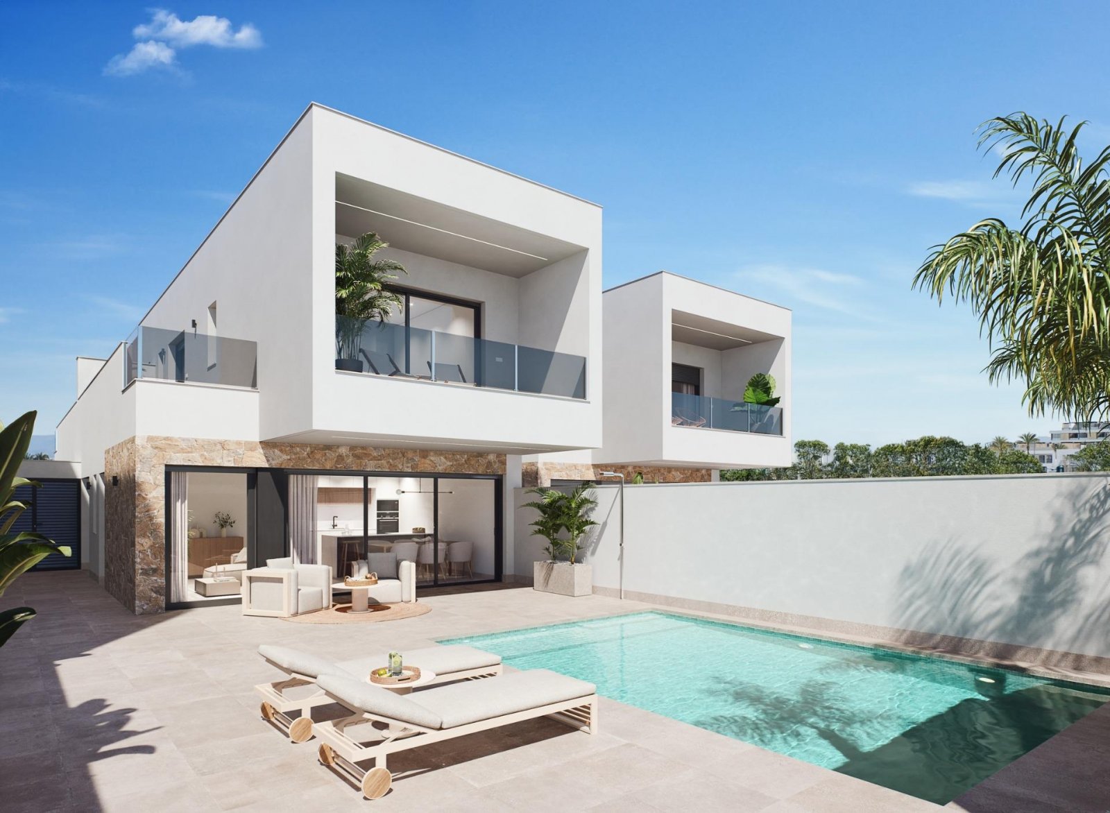 
												Moderne Neubauvillen in San Pedro del Pinatar mit privatem Pool

Elegantes Design und erstklassige Qualität
Willkommen in der zweiten Pha
