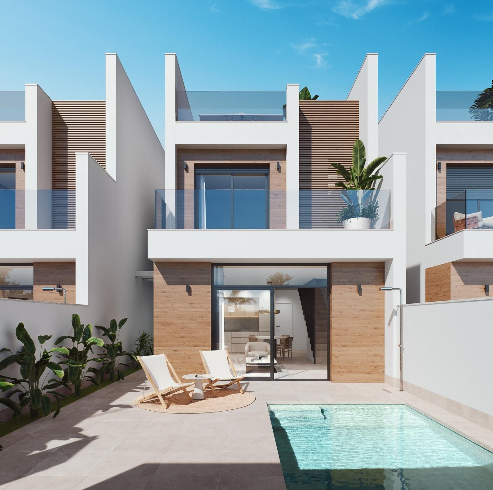 
												NEUBAU VILLEN IN SAN PEDRO DEL PINATAR -  **SONDERANGEBOT - PREIS INKLUSIVE KLIMAANLAGE **

Neues Projekt mit Villen und Reihenhäusern in