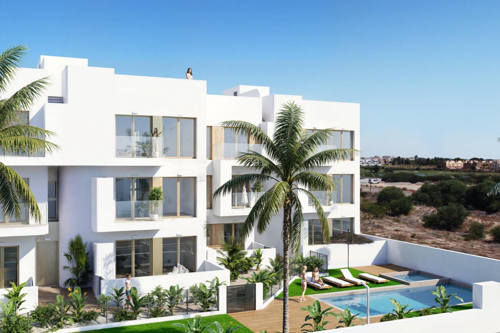 Neubau-Wohnkomplex in Los Alcázares an der Frontline von Serena Golf
Exklusives Wohnen an der Costa Cálida
Entdecken Sie diese neue Wohn