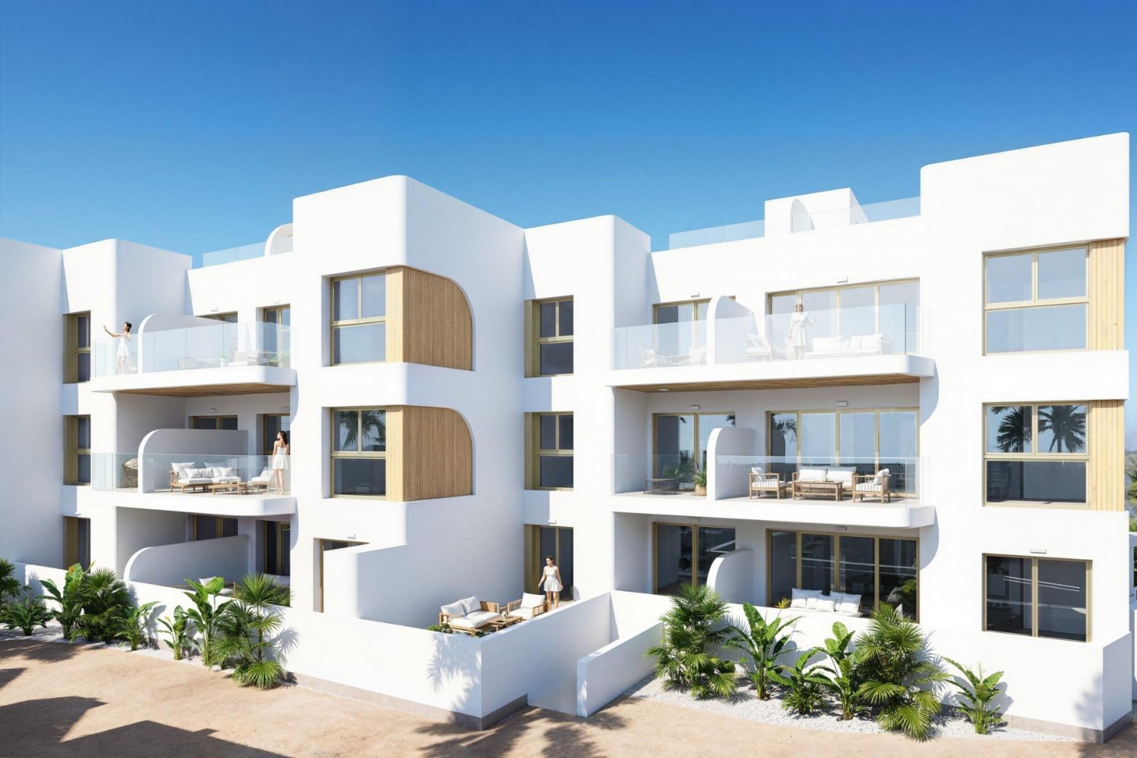 Neubau-Wohnkomplex in Los Alcázares an der Frontline von Serena Golf
Exklusives Wohnen an der Costa Cálida
Entdecken Sie diese neue Wohn