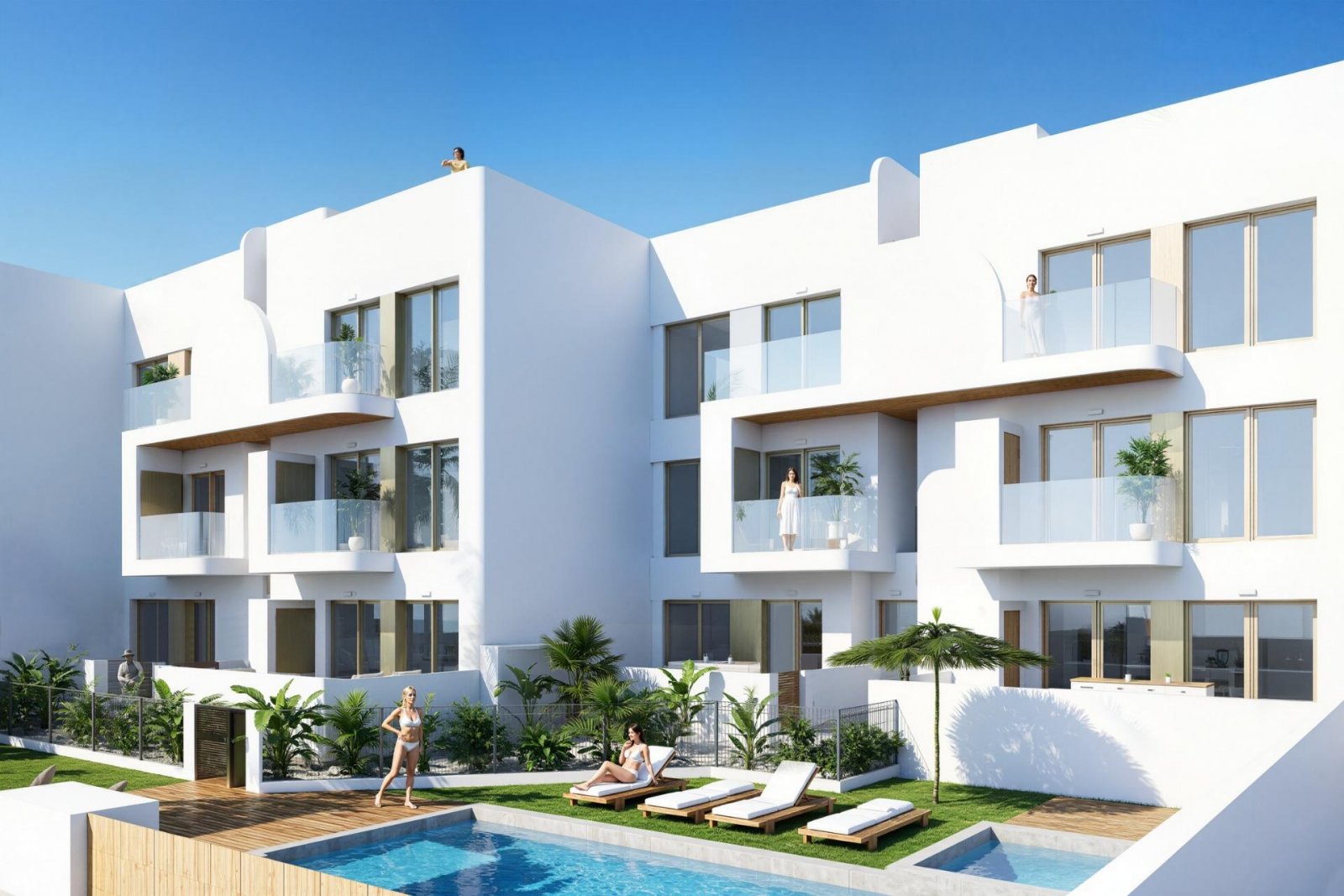 Neubau-Wohnkomplex in Los Alcázares an der Frontline von Serena Golf
Exklusives Wohnen an der Costa Cálida
Entdecken Sie diese neue Wohn