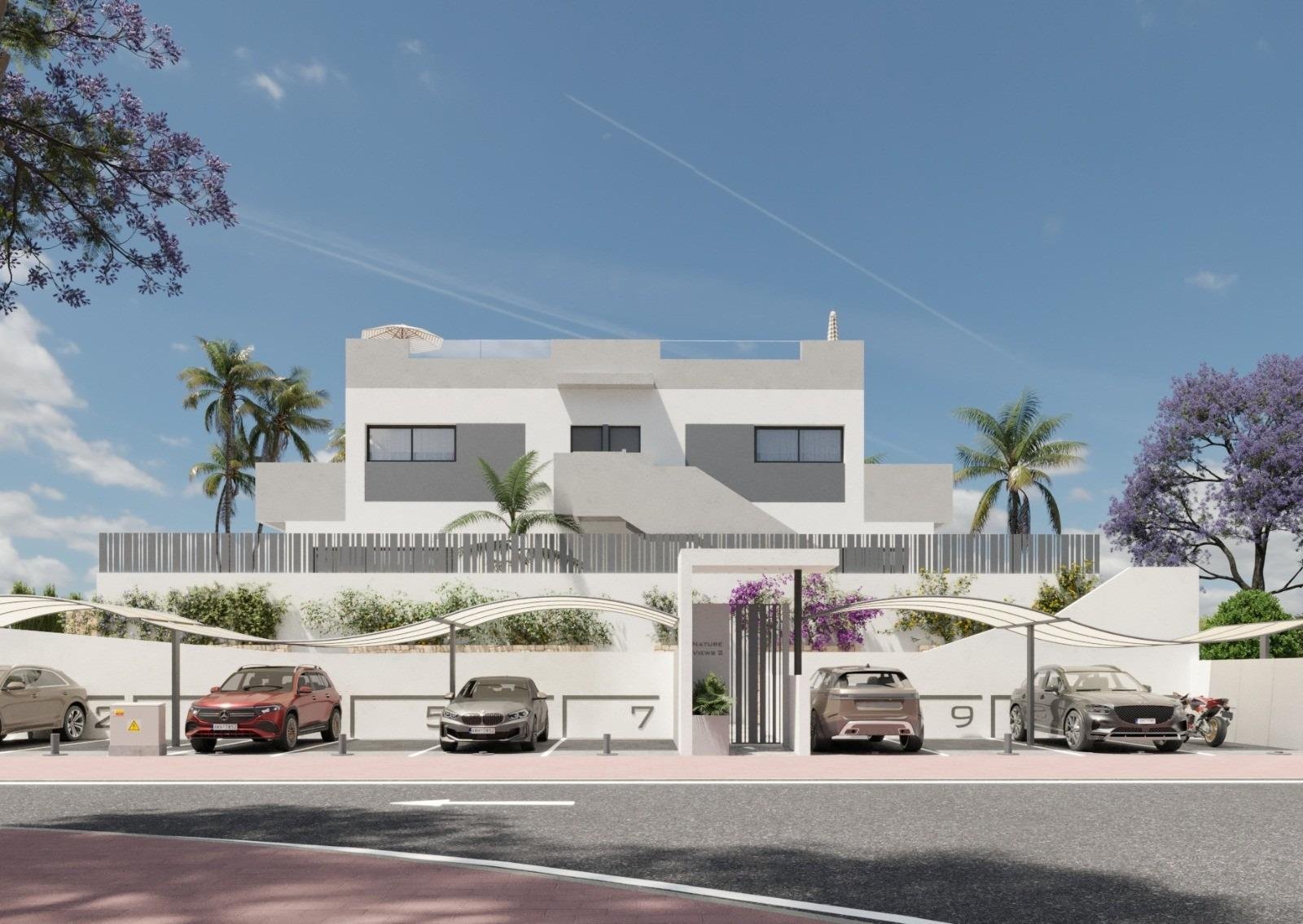 Neubau-Wohnkomplex in Los Balcones, Torrevieja
Moderne Häuser in privilegierter Lage
Diese exklusive Neubauanlage in Los Balcones, Torre